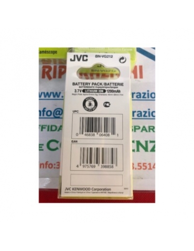 JVC BN-VG212 Batteria originale JVC...