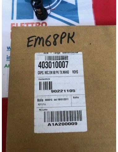 Capsula microfonica professionale a...