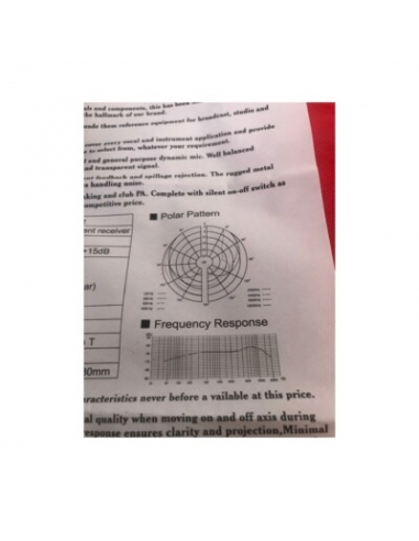 Microfono Dinamico Con Interuttore,...