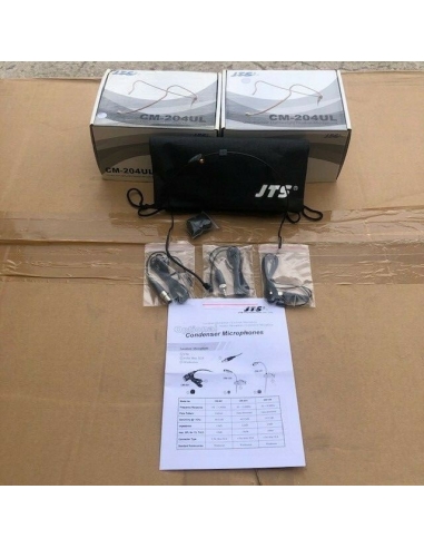 JTS CM-204UL AURICOLARE MICROFONO...