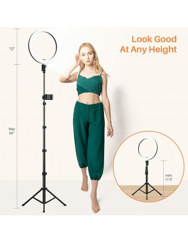 Luce ad anello a LED Yoozon 11.8'...