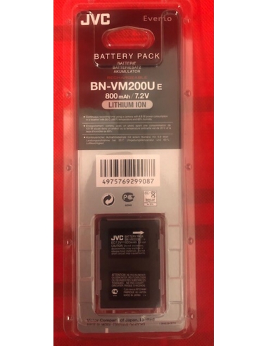 Batteria JVC BN-VM200U/BNVM200U Comp....