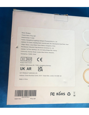 Luce ad anello LED Rhodesy F-359A...