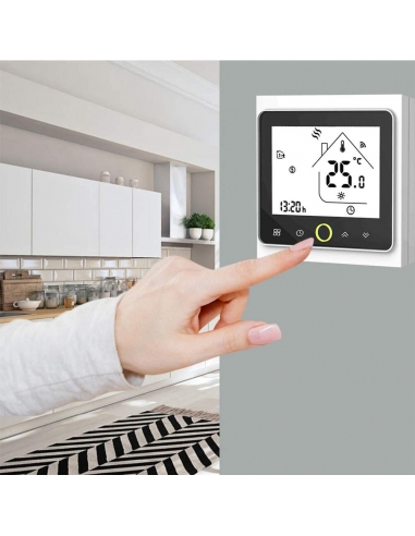 Termostato Intelligente Hualans WiFi... Termostato Intelligente Hualans WiFi...