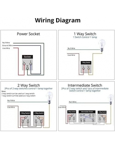 Interruttore in legno massello 86 2...