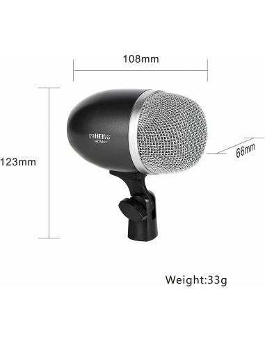 MICROFONO GBBPRO6001  microfono a...