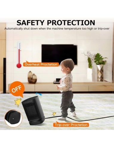 DH QN05 Riscaldatore elettrico da 950...