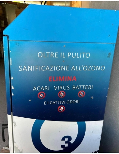 CABINA BOX SANIFICATRICE ALL’ OZONO...