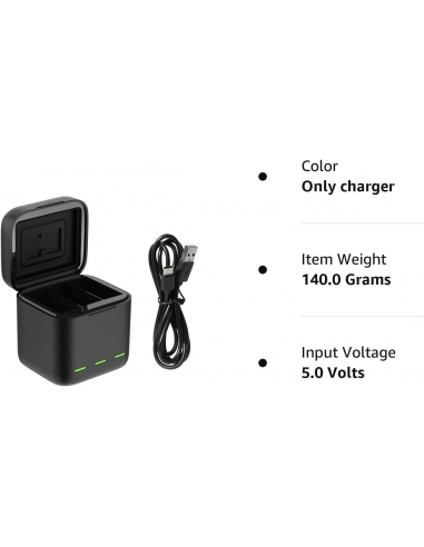 TELESIN Scatola Caricabatteria per...