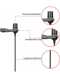 BOYA BY-M1 Pro Microfono a... 2