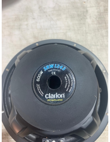 Subwoofer Clarion SRW1243 12" 4 Ohm