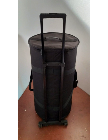 Trolley in tessuto con ruote porta...