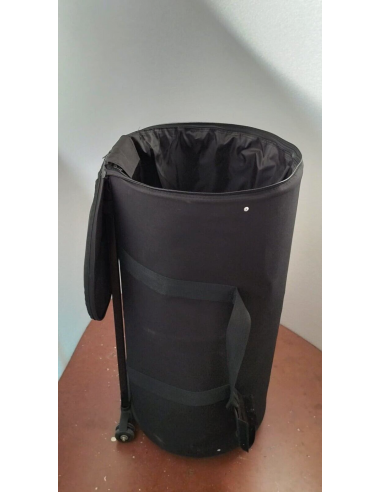 Trolley in tessuto con ruote porta...