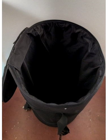 Trolley in tessuto con ruote porta...