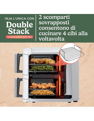 NINJA DOUBLE STACK  XL Friggitrice ad...