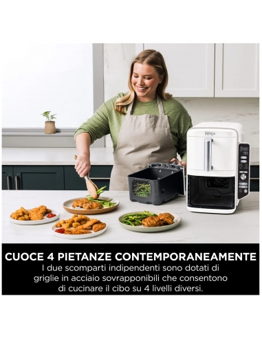 NINJA DOUBLE STACK  XL Friggitrice ad...