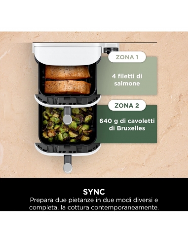 NINJA DOUBLE STACK  XL Friggitrice ad...