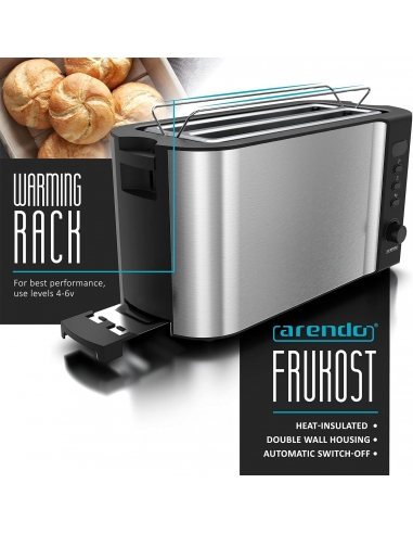 Arendo Frukost Tostapane 4 fette...
