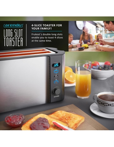 Arendo Frukost Tostapane 4 fette...