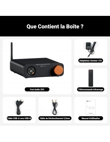 Fosi Audio ZD3 DAC da Tavolo...