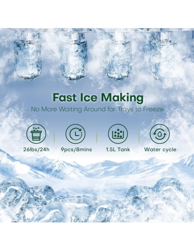 ICM1227EU Macchina per il Ghiaccio...