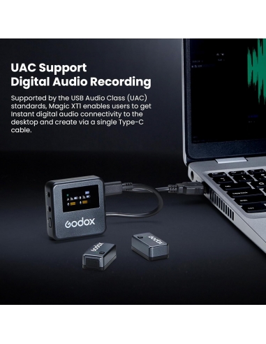Godox Magic XT1 Microfono lavalier...