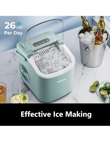 EUHOMY Macchina per il ghiaccio da...