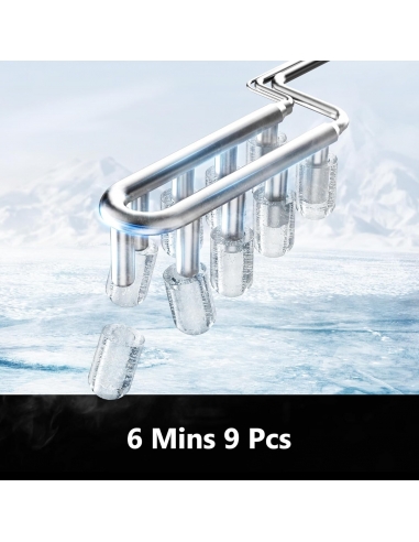 EUHOMY Macchina per il ghiaccio da...