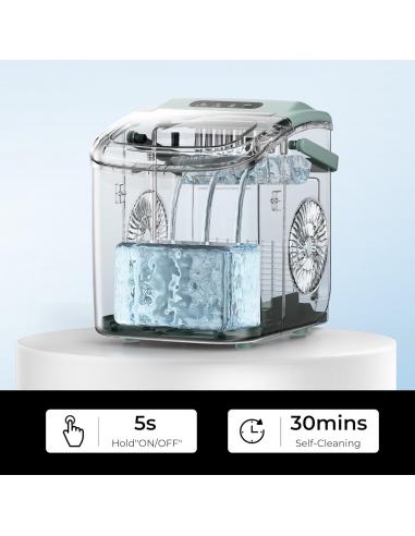 EUHOMY Macchina per il ghiaccio da...