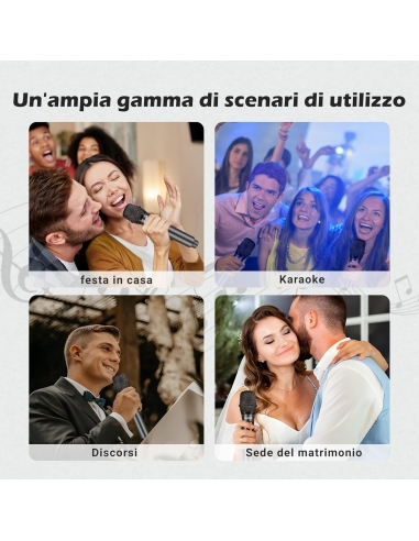 Talomen K60 RadioMicrofono Wireless...