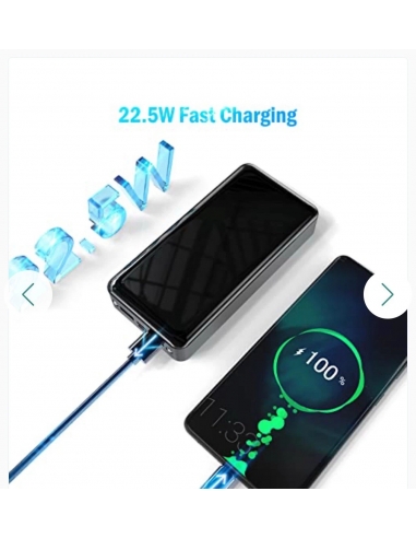 Power Bank 24000mAh con 3 Uscite e 2... Power Bank 24000mAh con 3 Uscite e 2...