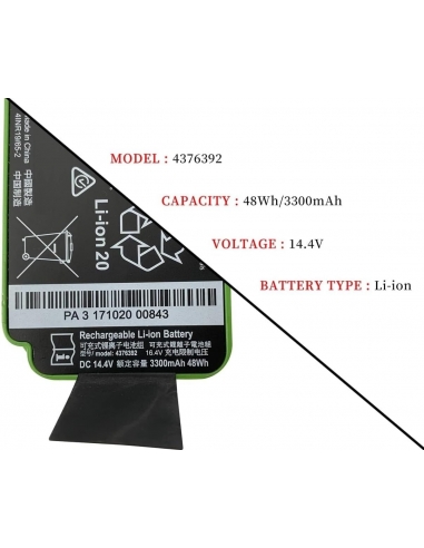 Batteria per iRobot Roomba 960 980...