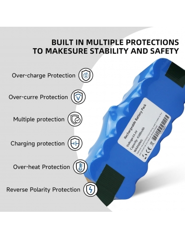 Batteria 4500mAh per iRobot Roomba...