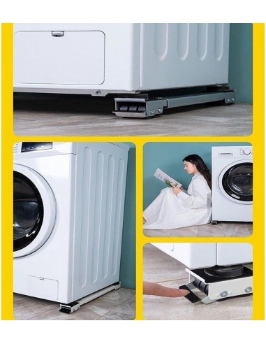 Supporto per Lavatrice con Freno,Base...