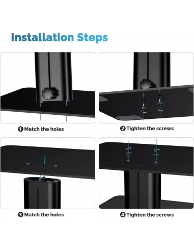 Monitor Riser Stand, Metallic...
