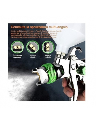 HVLP Pistola a spruzzo professionale...