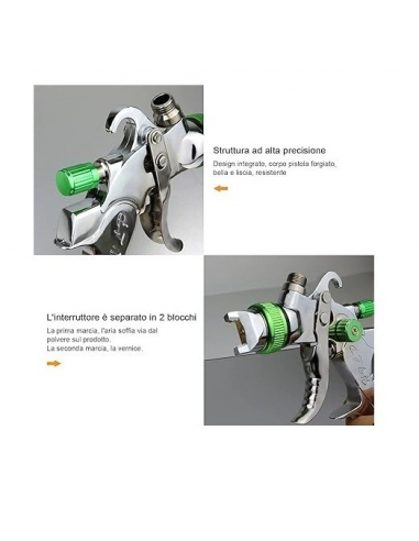 HVLP Pistola a spruzzo professionale...