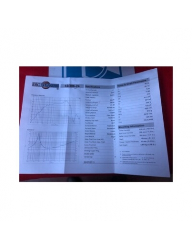 ALTOPARLANTE WOOFER 12" B&C 12NDL88...