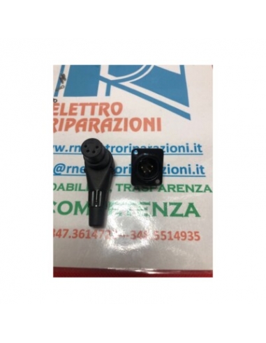 Connettore Neutrik NC4FRC-B XLR...