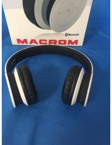 Cuffia Macrom M-HPB20 Wireless senza...