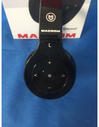 Cuffia Macrom M-HPB20 Wireless senza...