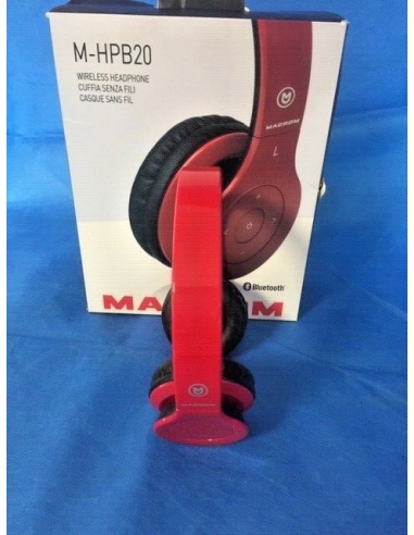 Cuffia Macrom M-HPB20 Wireless senza...
