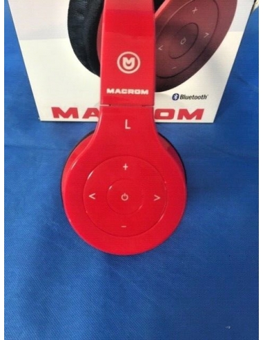 Cuffia Macrom M-HPB20 Wireless senza...