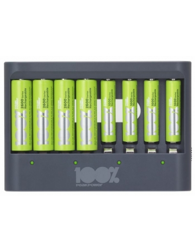 Caricatore USB 8 alloggiamenti 4...