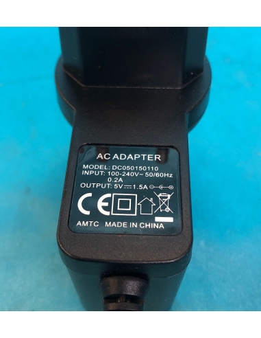 ALIMENTATORE STABILIZZATO 5V 1,5A 12W...