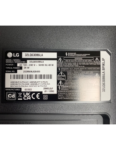 SCHEDA MADRE EAX69822903 X TV...