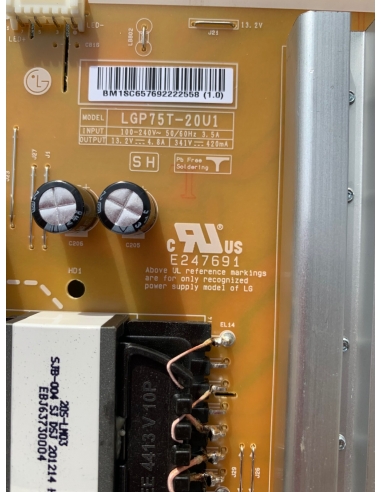 SCHEDA ALIMENTAZIONE LGP75T-20U1...