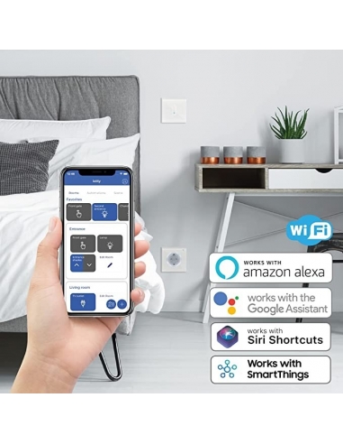 Iotty OSWDE WiFi Smart Socket Touch...