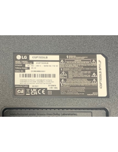 EAB65816103 ALTOPARLANTI PER TV LG...