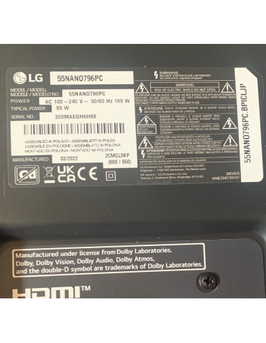 COPPIA ALTOPARLANTI EAB65816204 TV...